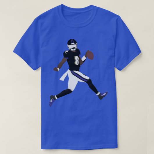 Lamar Jackson Ravens T-Shirt (Design vorne)