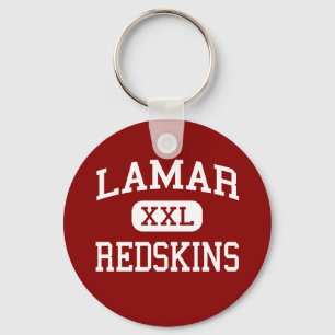 Lamar - Redskins - High School - Houston Texas Schlüsselanhänger