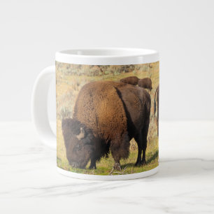 Lamar Valley Bison Yellowstone Nationalpark Jumbo-Tasse