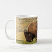 Lamar Valley Bison Yellowstone Nationalpark Kaffeetasse (Links)