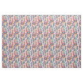 Lamas auf Streifen-Muster Stoff (Fat Quarter (45,7 x 55,9 cm))