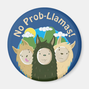 Lamas haben keine Prob-Lamas Magnet