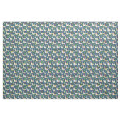 Lamas im Sonnenbrille-Muster Stoff (Yard (91,4 cm))