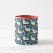 Lamas im Sonnenbrille-Muster Tasse (Zentrum)