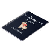 Lamas machen mich glücklich Sie, nicht soviel Notizblock (Linke Seite)