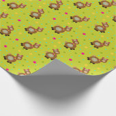 Lamas-Papier Geschenkpapier (Ecke)