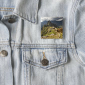 Lamas und ein Blick über Machu Picchu, Button (Beispiel)