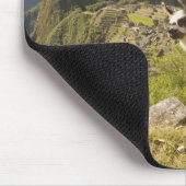 Lamas und ein Blick über Machu Picchu, Mousepad (Ecke)