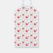 Lamas Valentinstag Geschenkanhänger (Rückseite)