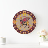 Lamassu Acrylic Wall Clock Große Wanduhr (Zuhause)