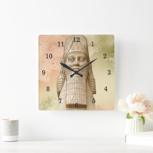 LAMASSU Acrylwand Quadratische Wanduhr (Zuhause)