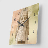 LAMASSU Acrylwand Quadratische Wanduhr (Winkel)