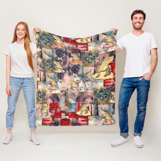 Lamassu Art Fleece Blanket (Beispiel)