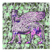 Lamassu Artwork Foto Cube Würfel (Vorderseite)