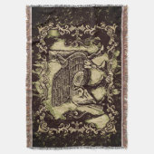 Lamassu Classic Throw Blanket Decke (Vorderseite Vertikal)