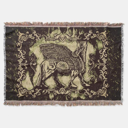 Lamassu Classic Throw Blanket Decke (Vorderseite)