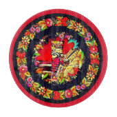 Lamassu Decorative Glass Cutting Board Schneidebrett (Vorderseite)