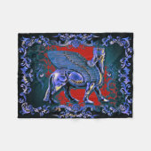 Lamassu Fleece Blanket (Vorderseite (Horizontal))