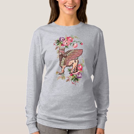 Lamassu Garden Basic Long Sleeve T - Shirt (Vorderseite)