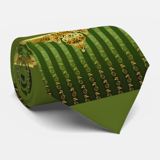 Lamassu Gold Krawatte (Gerollt)