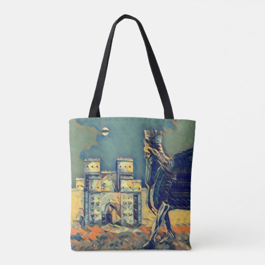 Lamassu & Ishtar Gate Tasche (Rückseite)