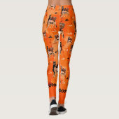 Lamassu und Alphabet Leggings (Rückseite)