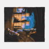 Lamassu und Ishtar Gate Fleece Blanket (Vorderseite (Horizontal))