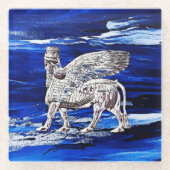 Lamassy Artwork Glass Untersetzer (Vorderseite)