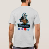 Lamav4 T-Shirt (Rückseite)