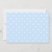 Lamb Baby Boy Shower Einladungen (Rückseite)