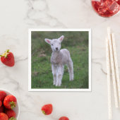 Lamb Baby Sheep Farm Serviette (Beispiel)