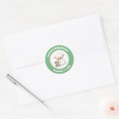 Lamb Baby Shower Gefallen Stickers Neutral (Umschlag)