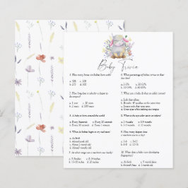 Lamb - Baby Trivia | Baby Showspiel