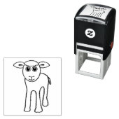 Lamb-Cartoon Permastempel (Beispiel)