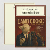 Lamb Cooke Album: eine Parodie (Vorne/Hinten)