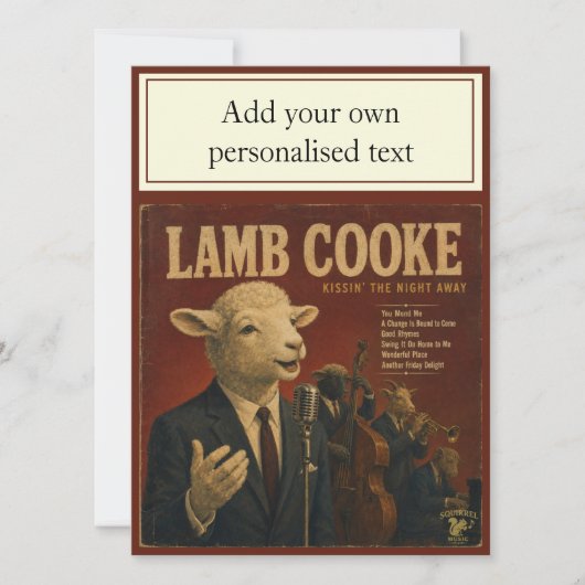 Lamb Cooke Album: eine Parodie (Vorderseite)