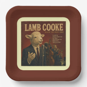 Lamb Cooke Album: eine Parodie Pappteller