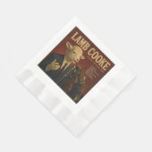 Lamb Cooke Album: eine Parodie Serviette (Ecke)