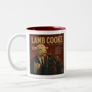 Lamb Cooke Album: eine Parodie Zweifarbige Tasse