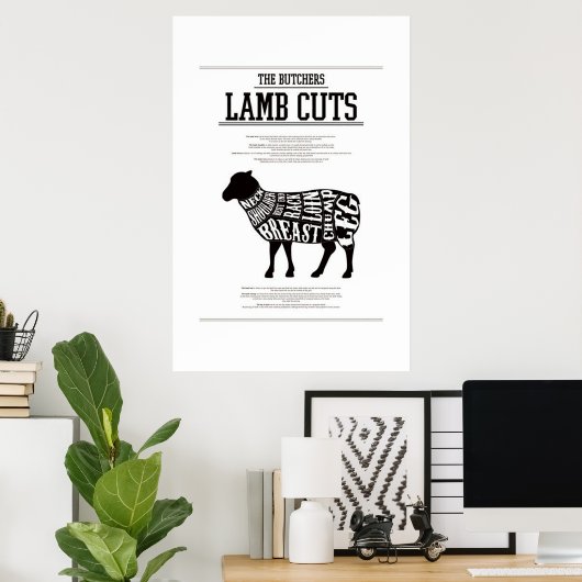 LAMB CUTS, POSTER (Heimbüro)