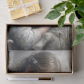 Lamb Embrace Decoupage Seidenpapier (Geschenk)