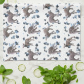 Lamb Frenzy Kitchen Handtuch (Farbe auswählen) (Gefaltet)