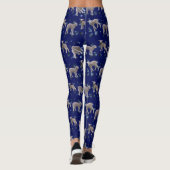 Lamb Frenzy Leggings (Marine) (Rückseite)