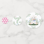 Lamb Gender Reveal Baby Shower Konfetti (Rückseiten)