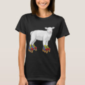 Lamb-Inline-Skaten-Roller-Skate T-Shirt (Vorderseite)