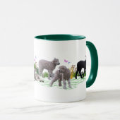Lamb Meadow-Tasse Tasse (VorderseiteRechts)