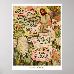 Lamb of God 18x24" Poster