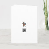 Lamb of God Easter Blessing Karte (Rückseite)