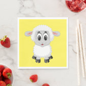 "Lamb" Paper Napkin Serviette (Beispiel)