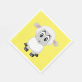 "Lamb" Paper Napkin Serviette (Ecke)